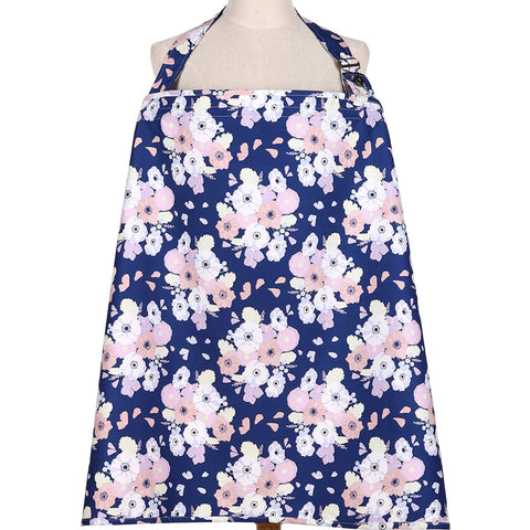 The Peanut Shell Floral Nursing Cover