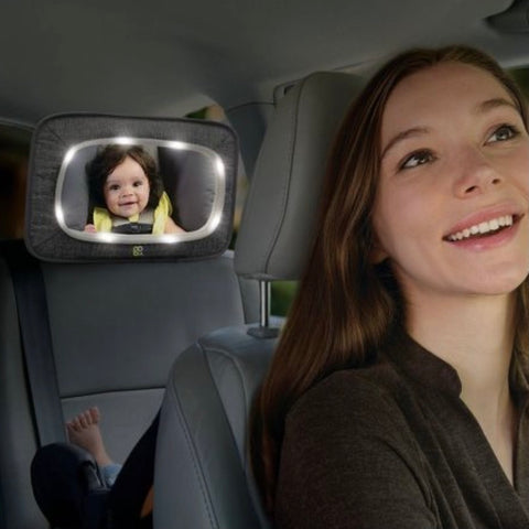 Light Up Mirror For Car Seats