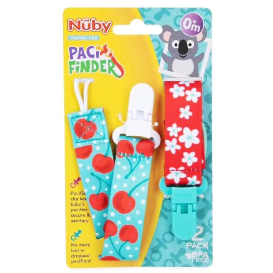 Nuby 2pk Fabric Pacifinder