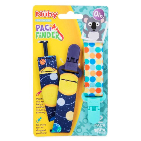 Nuby 2pk Fabric Pacifinder