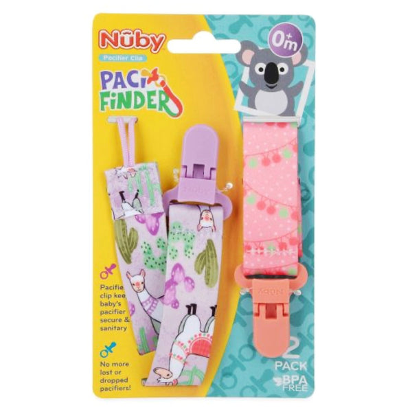 Nuby 2pk Fabric Pacifinder