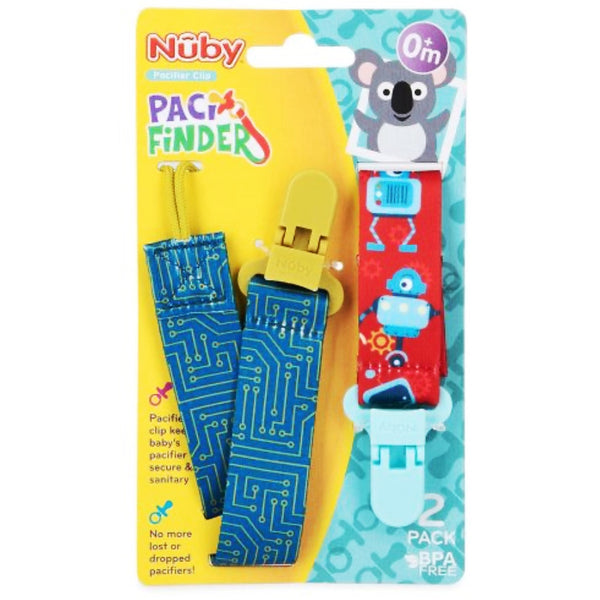 Nuby 2pk Fabric Pacifinder