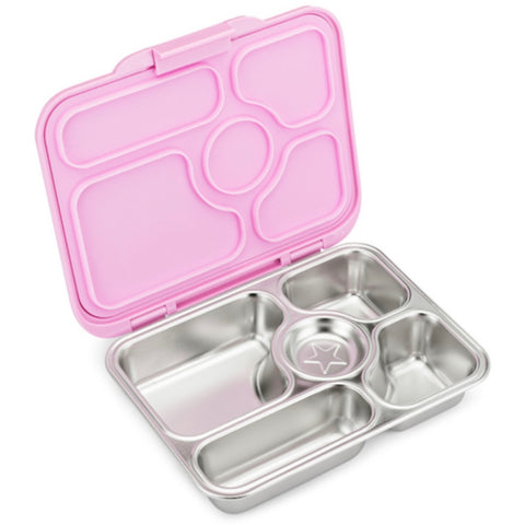 Stainless Steel Leakproof Bento Box - Rose Pink